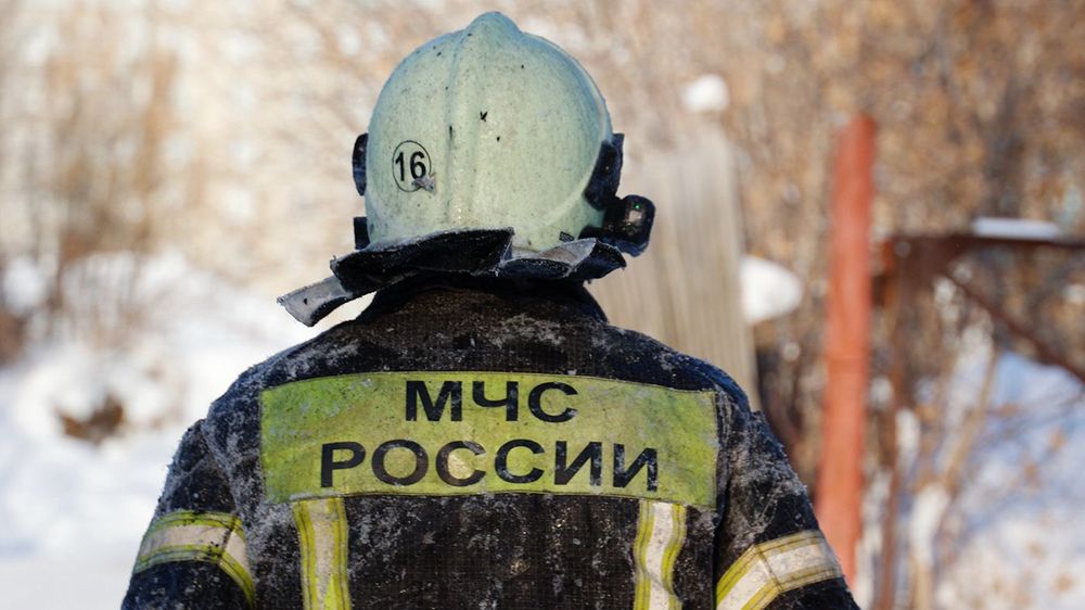 Пожар в промзоне в районе Голикова-Машиностроителей. Курган