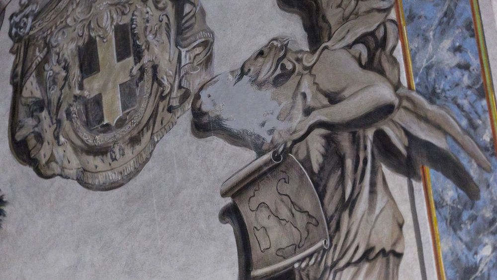 February 4, 2026, Rome: Fresco Depicting Prime Minister Giorgia Meloni Removed From The Basilica Of San Lorenzo In Lucina