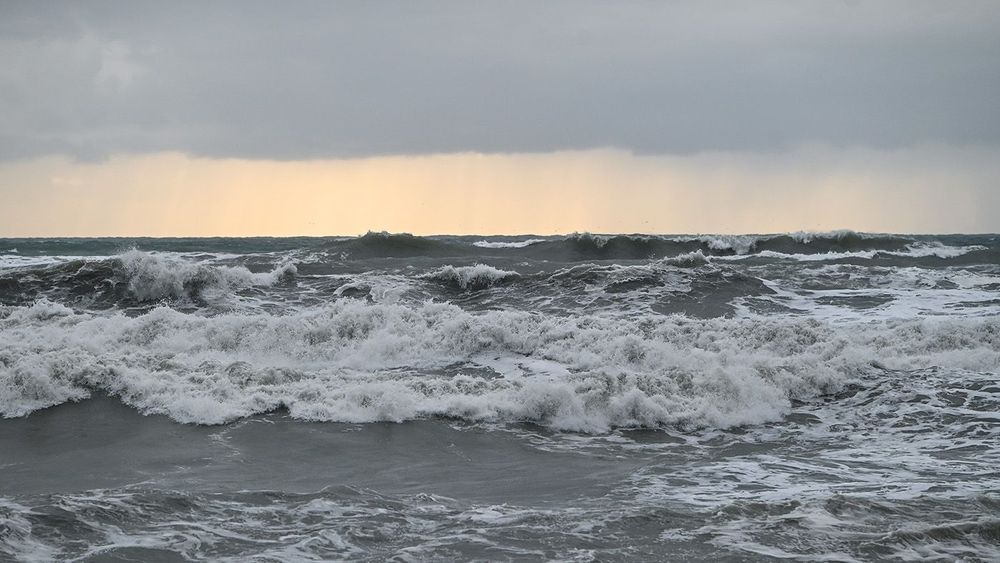 Stormy weather in Sochi