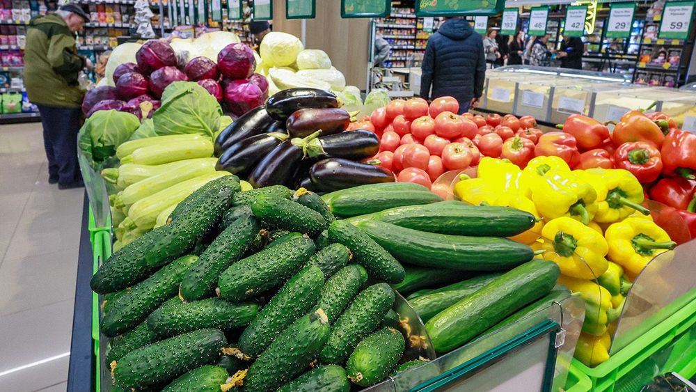 Yabloko supermarket in Sevastopol, Russia