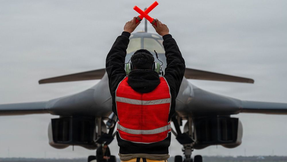 U.S. Air Force B-1B Stealth Bombers Join Operation Epic Fury
