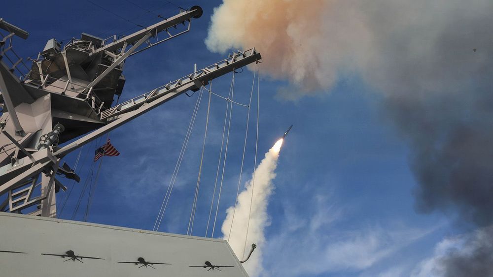 U.S. Navy USS Thomas Hudner, Launches Missiles At Iran In Operation Epic Fury