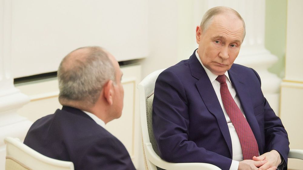 Russian President Putin and Armenian PM Pashinyan meet in Moscow