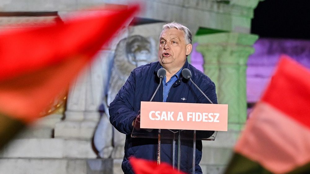 Orban Finishing His National Campaign Tour In Budapest