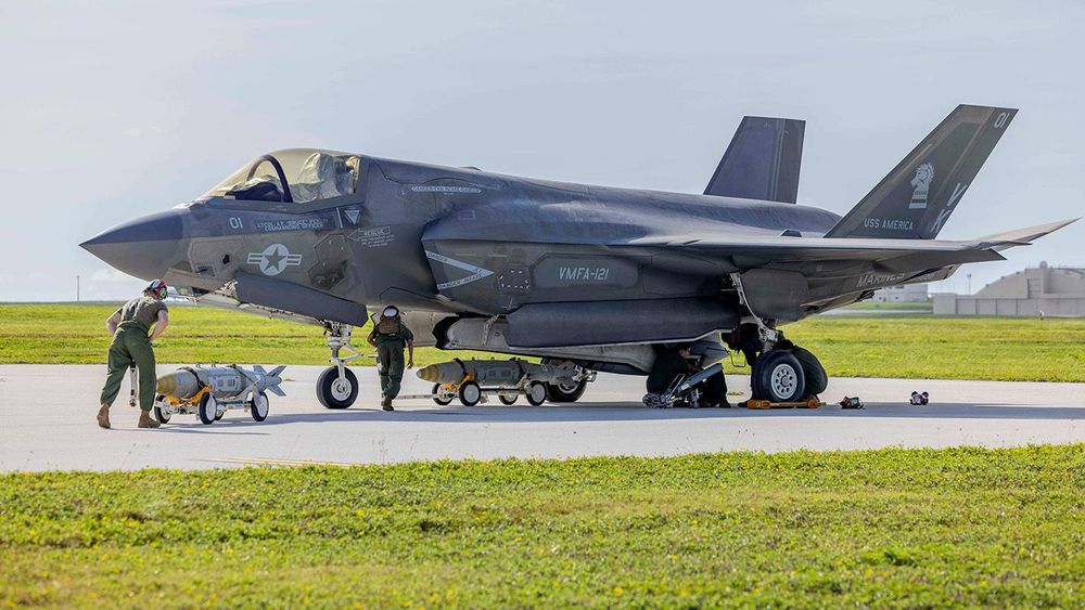 U.S. Marine Corps F35 Flight Operations