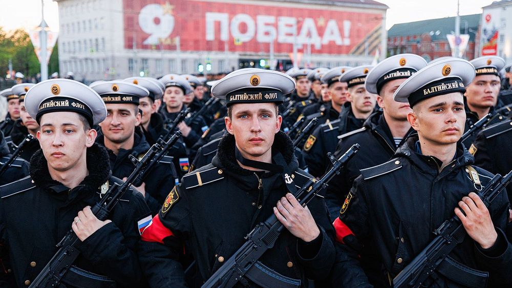 Rehearsal of Victory Day parade in Kaliningrad