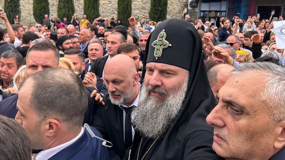 Patriarch Shio III enthroned in Georgia