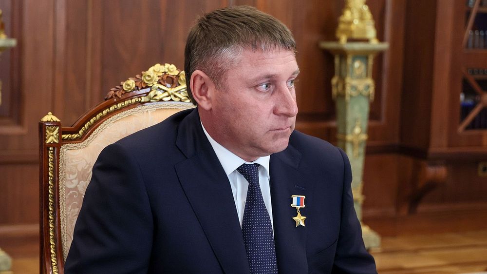 Russian President Putin meets with Acting Belgorod Region Governor Shuvayev