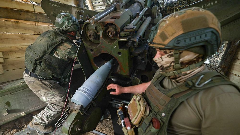 Russian Airborne Forces' artillery units deployed in Kherson Region