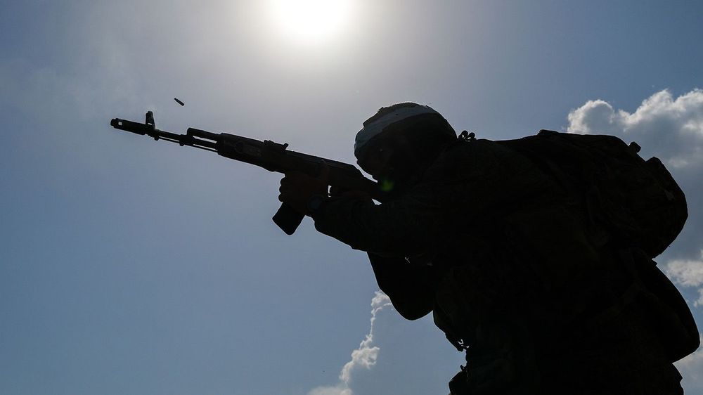 Russian assault unit training in Zaporozhye Region