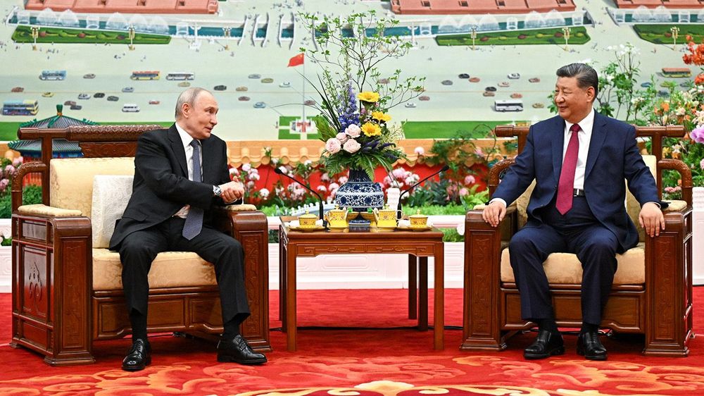 Russia's President Putin on official visit to China