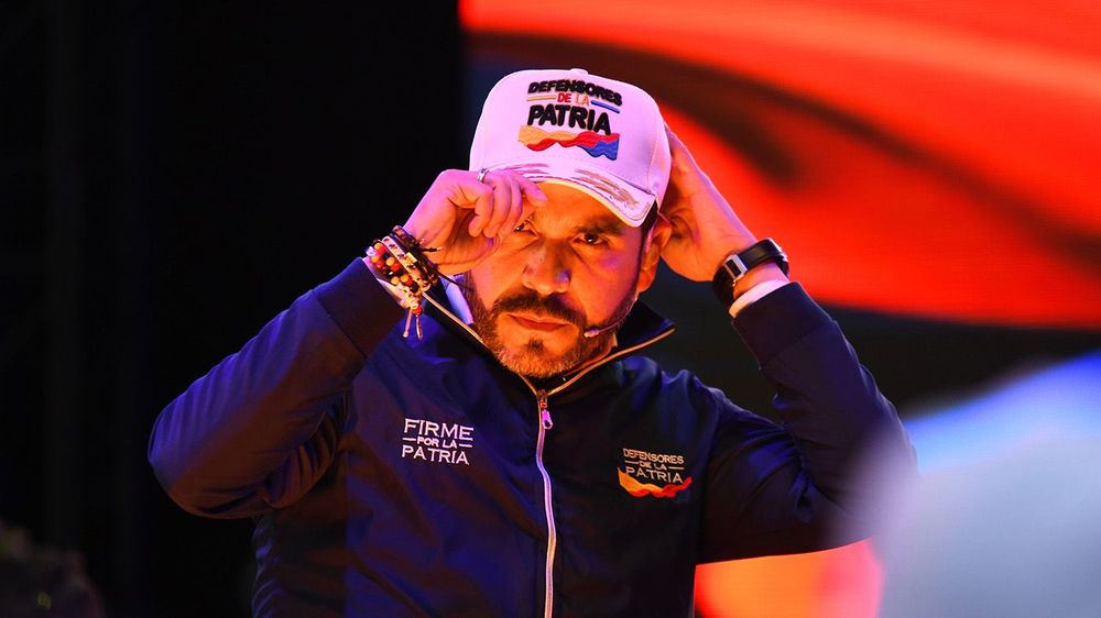 Presidential Candidate Abelardo de la Espriella Campaigns in Bogota