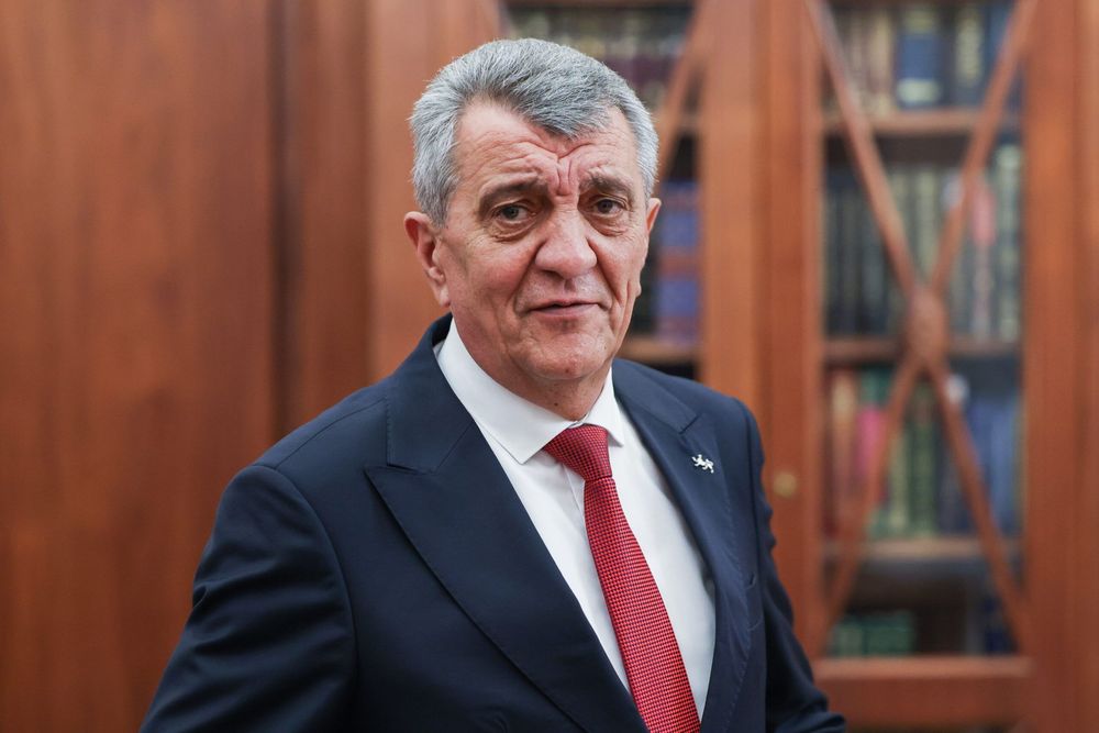 Russian President Putin meets with Menyailo, head of Republic of North Ossetia-Alania