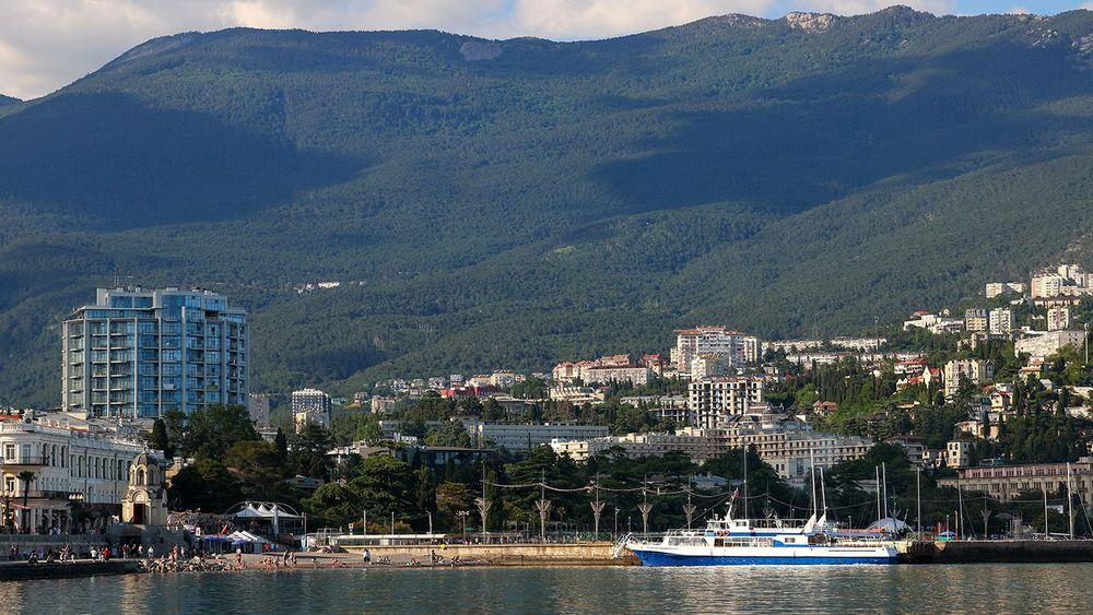 Summer holidays in Yalta, Crimea