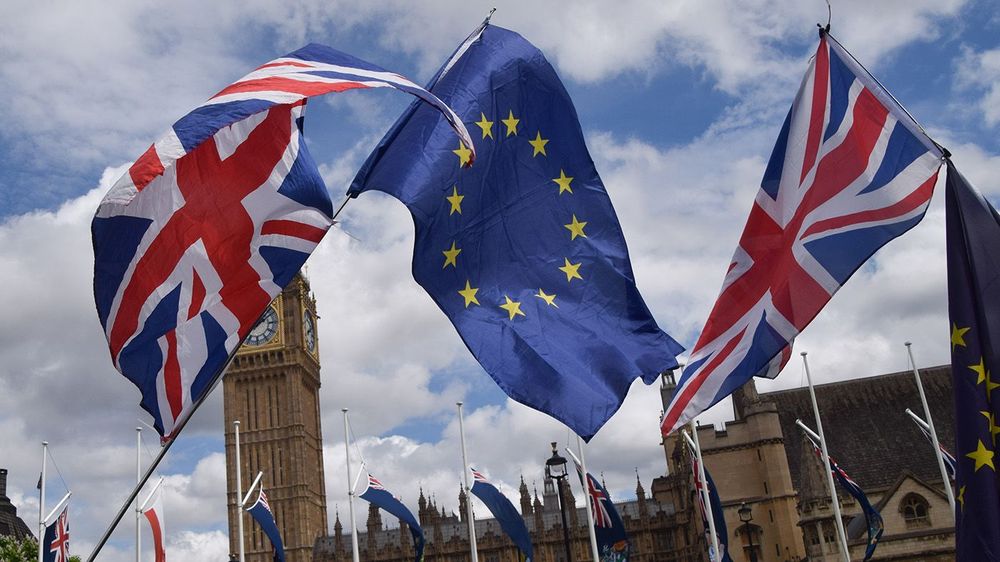 National Rejoin March On The Tenth Anniversary Of The Brexit Referendum