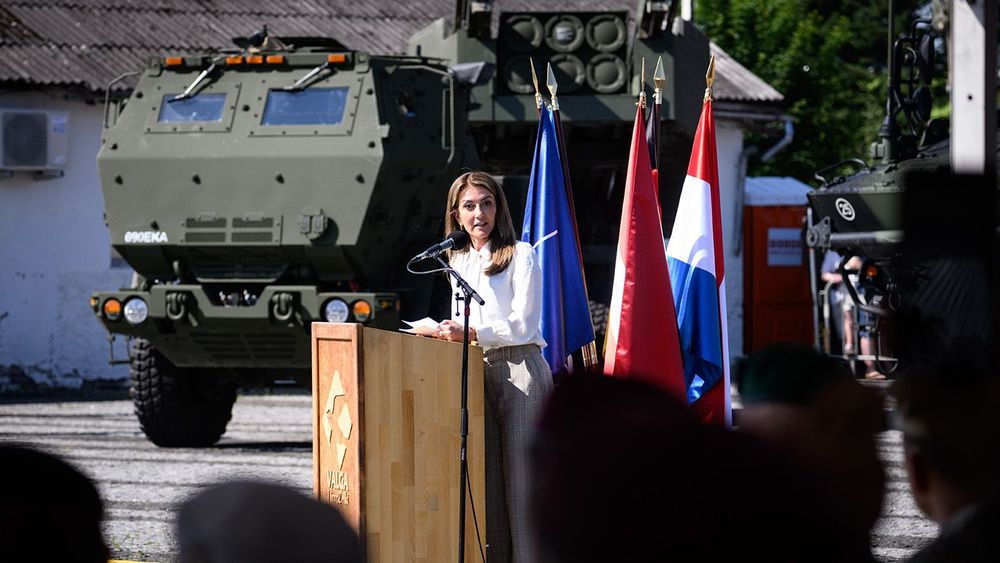 Handover of the 1st German-Dutch Corps in Estonia