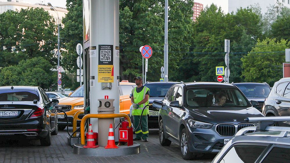 Работа АЗС в Москве