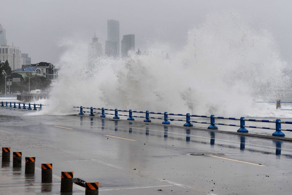 China Typhoon Bavi