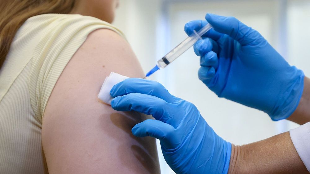Flu vaccination in Moscow