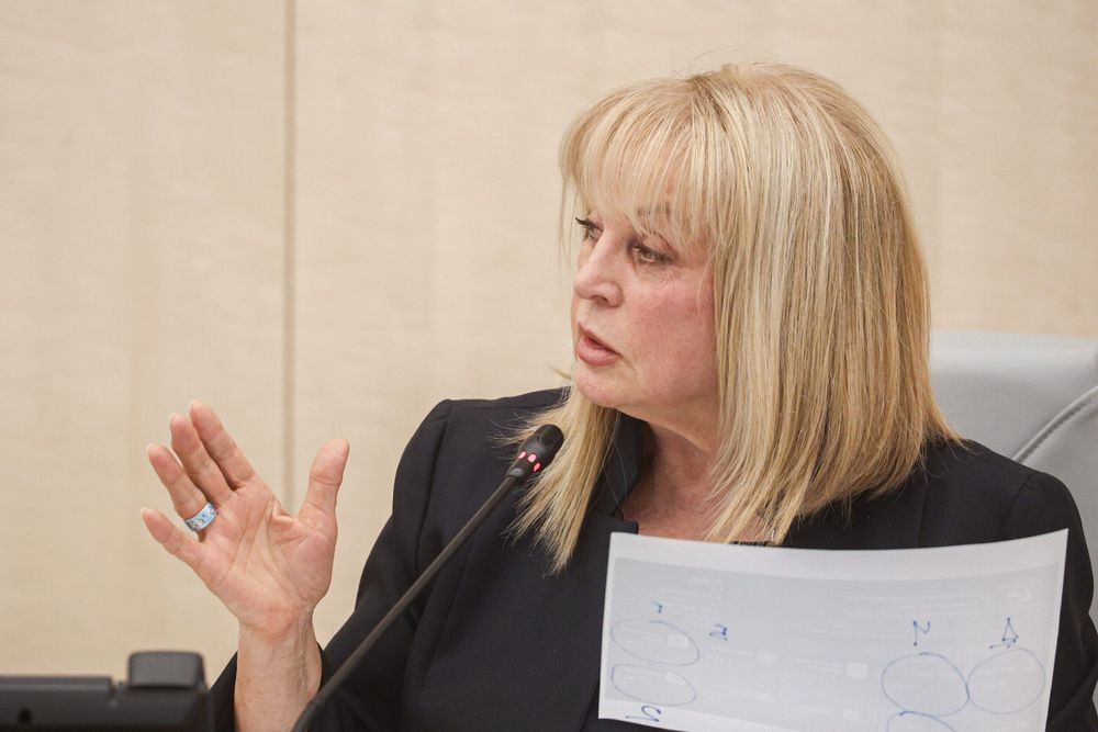 Элла Памфилова председатель ЦИК РФ Центризбирком