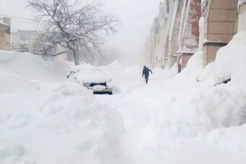 Kamchatka, Russia hit by cyclone