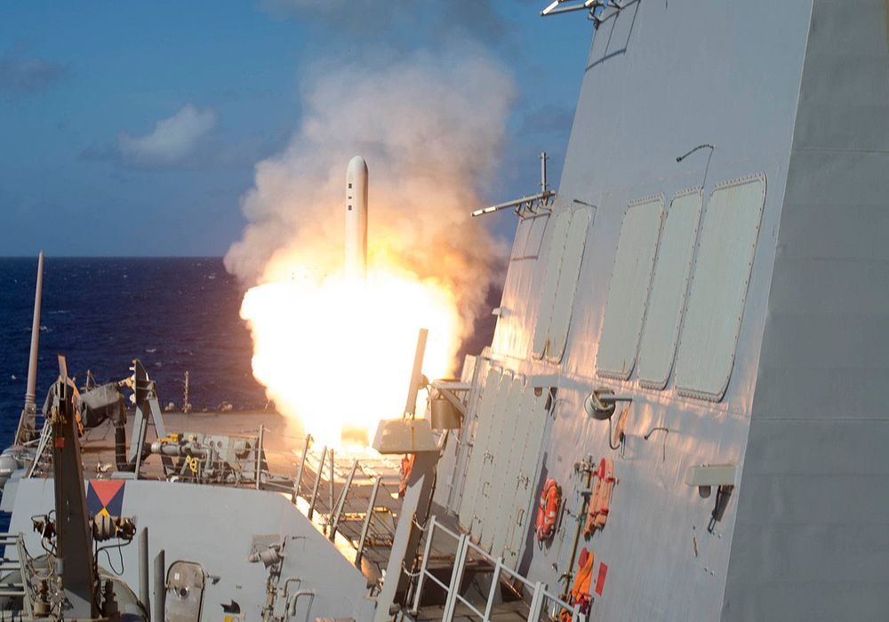 Tomahawk Cruise Missile Launch