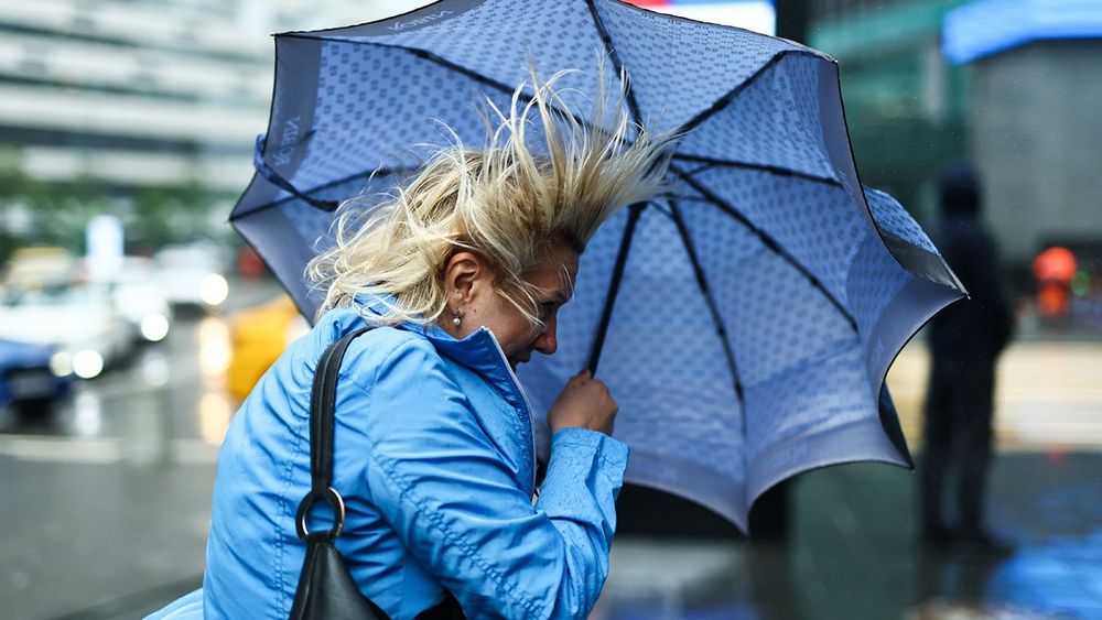 Stormy weather in Moscow