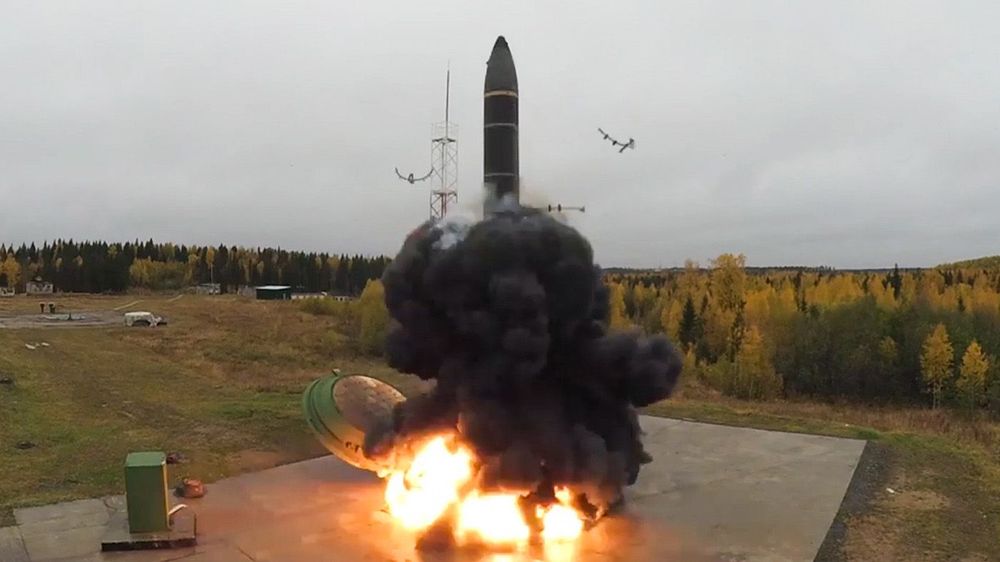 Russia test launches Topol-M intercontinental ballistic missile from Plesetsk Cosmodrome