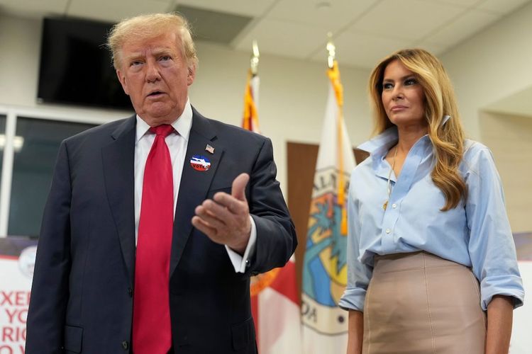 Трамп пообещал «бизнес» с Россией и Украиной, голосуя на выборах в США