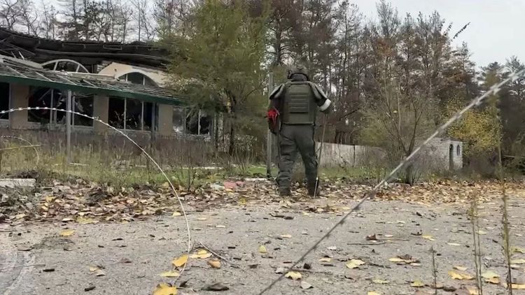 Саперы группировки «Днепр» разминируют дороги к Алёшкам для доставки гуманитарной помощи