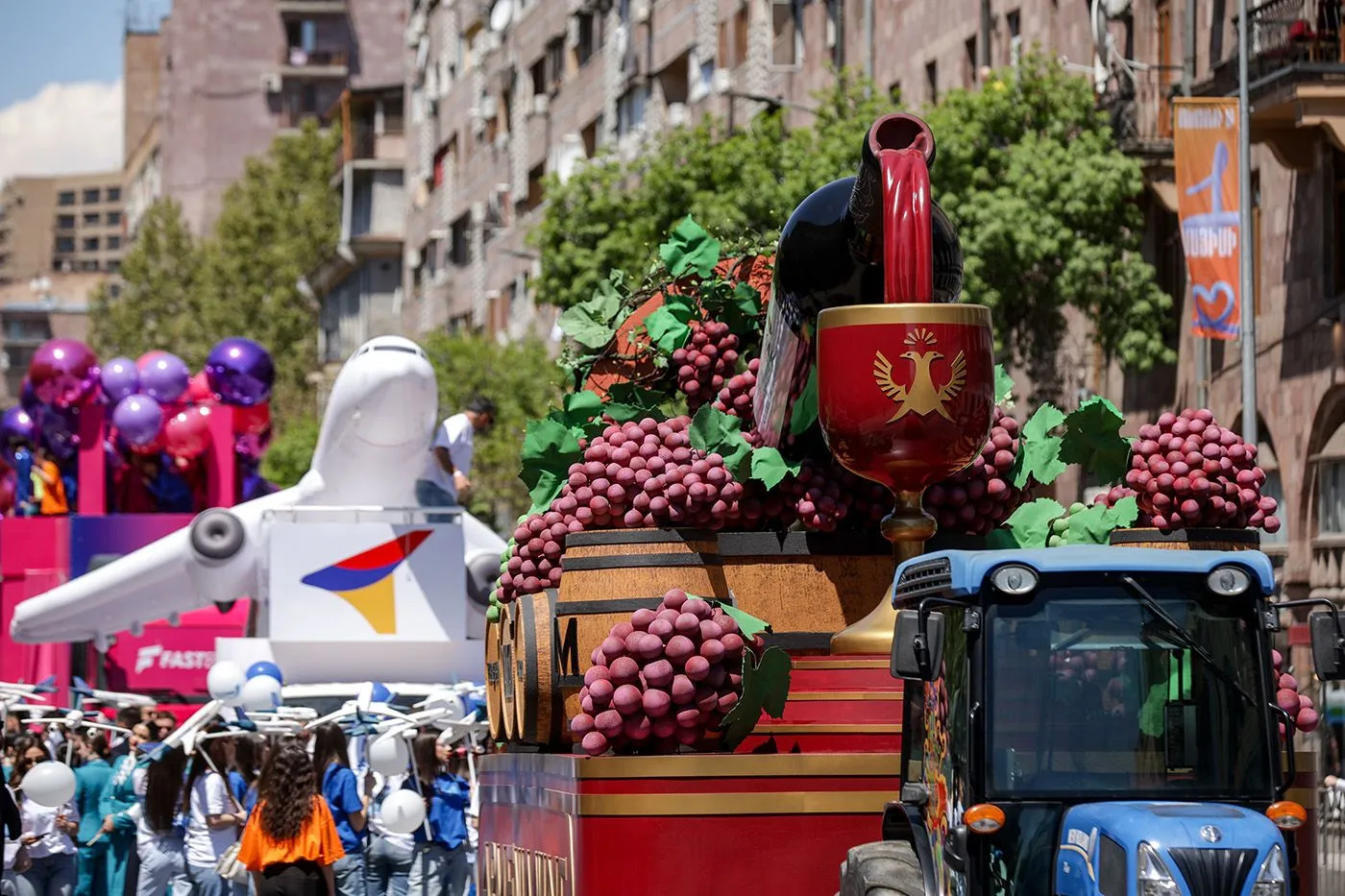 International Workers' Day celebrated in Yerevan