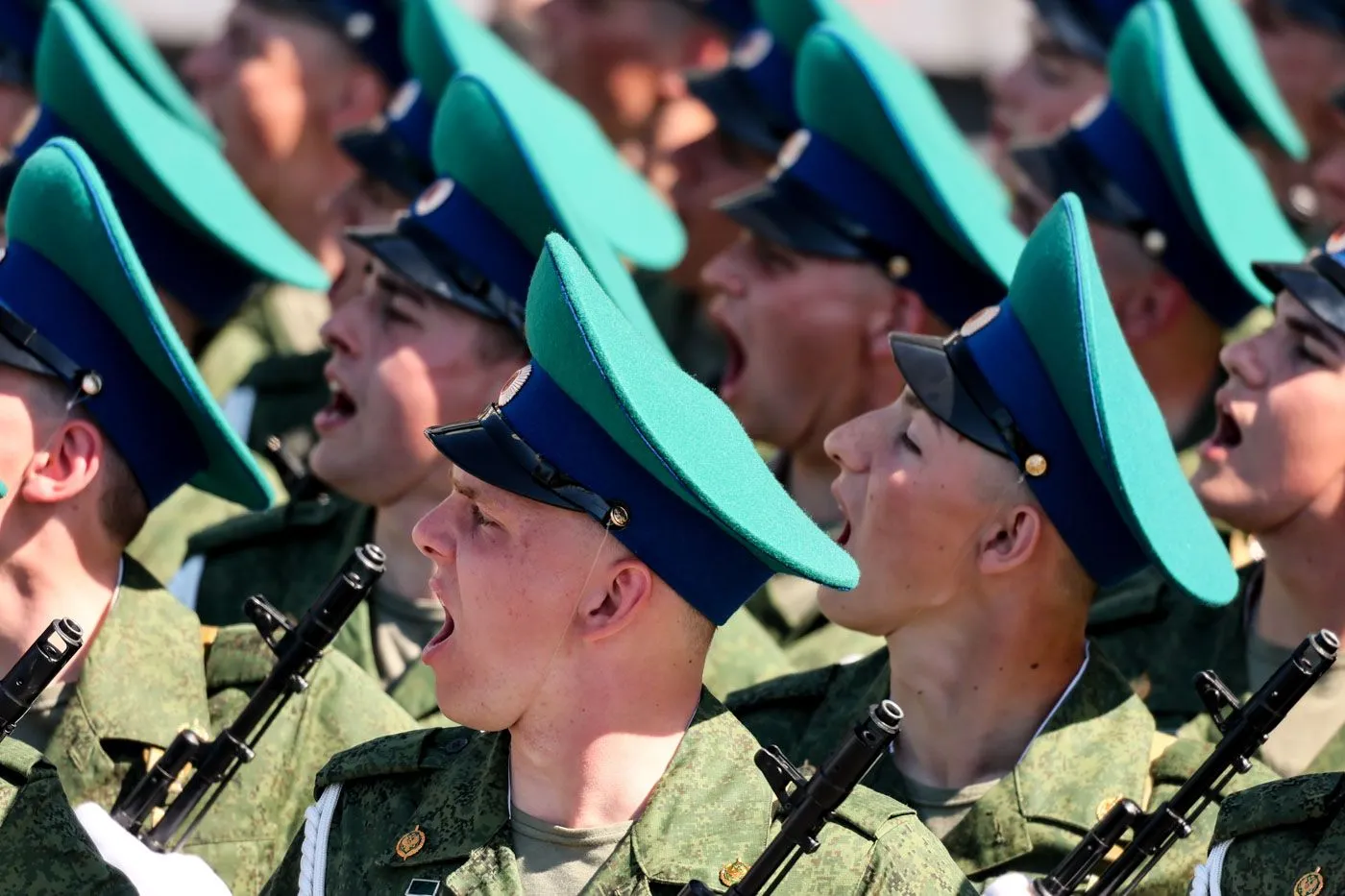 Victory Day Parade in Vladivostok