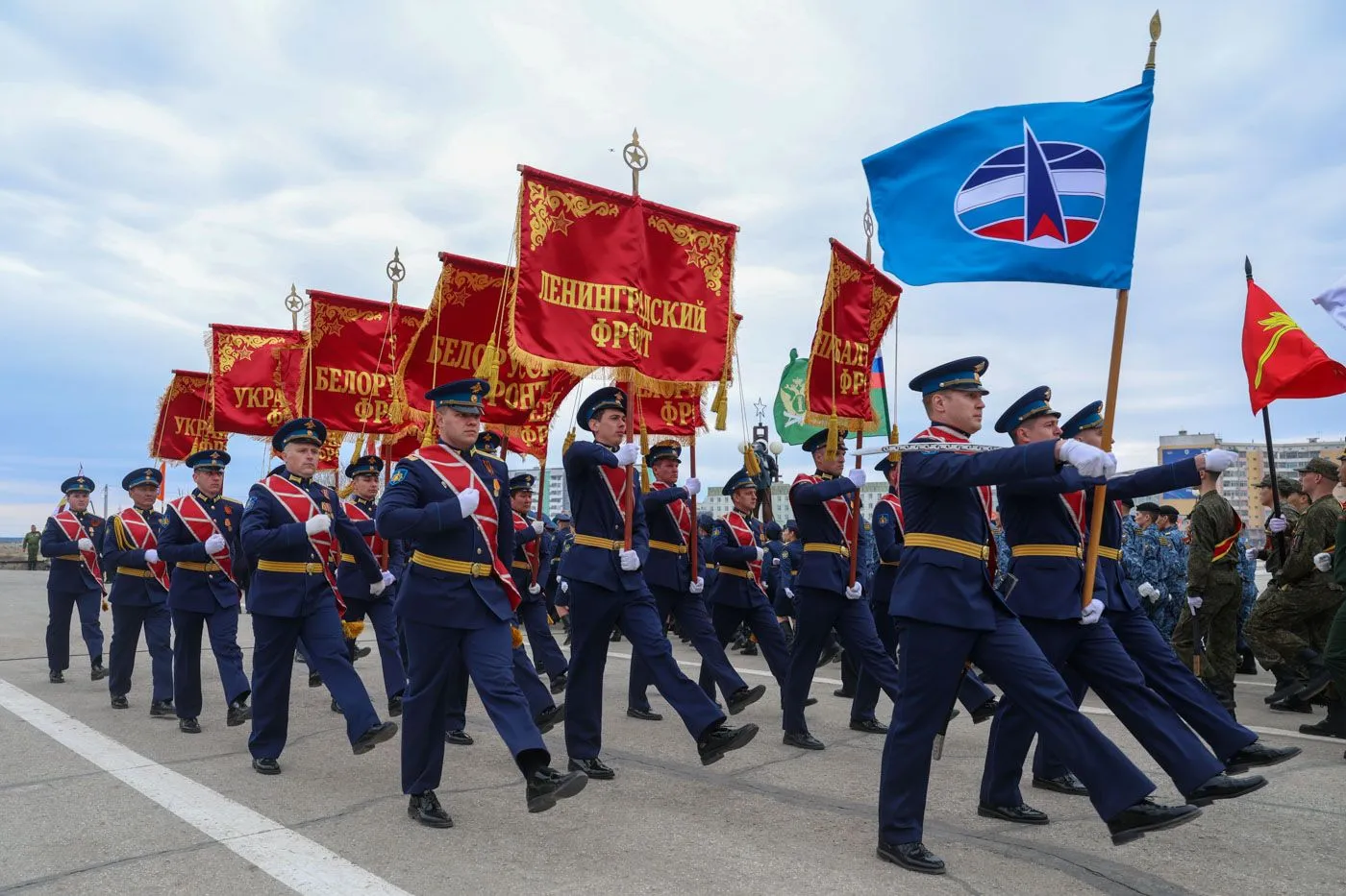 Victory Day Parade in Yakutsk
